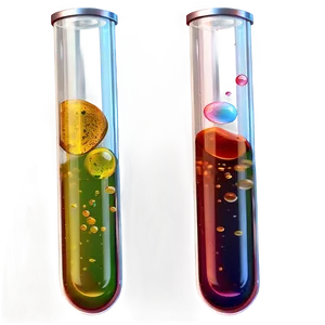 Realistic Test Tubes PNG Apd