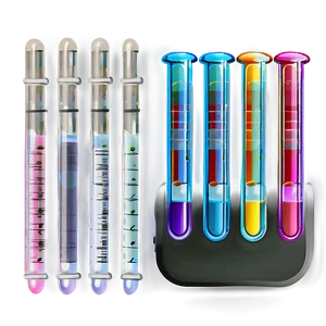 Realistic Test Tubes PNG Vrh96