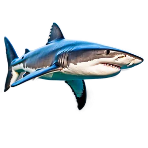 Realistic Tiger Shark Drawing Png Mie17 PNG image