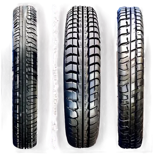 Realistic Tire Tracks PNG 5