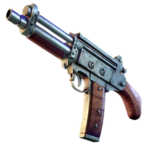 Realistic Tommy Gun Render Png 49 PNG image