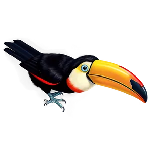 Realistic Toucan Image PNG 06112024 PNG