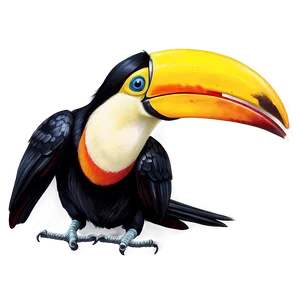 Realistic Toucan Image Png Jto PNG image