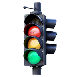 Realistic Traffic Light Closeup Png 72 PNG image