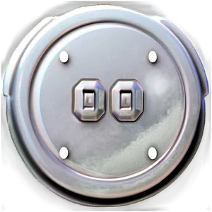 Realistic White Button PNG Jic68 PNG
