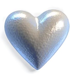 Realistic White Hearts Png Bke65 PNG image