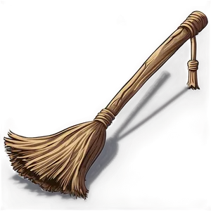 Realistic Witches Broom Png 06292024 PNG image