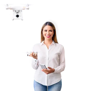 Realtor With Drone Photography PNG Jip
