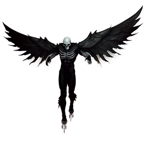 Reaper Demon Wings PNG 06262024