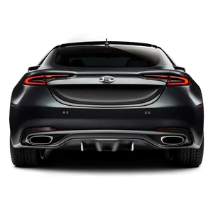 Rear Car Design Png 06262024 PNG image