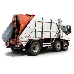 Rear View Garbage Truck Png Sgb PNG image