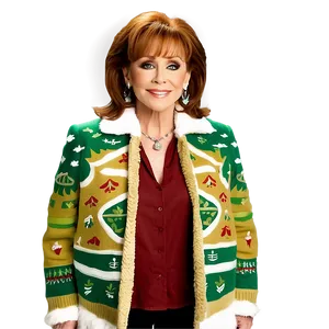 Reba Mcentire Christmas Special PNG 06252024