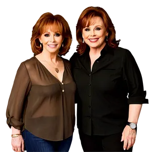 Reba Mcentire Family Moment PNG Hla51 PNG