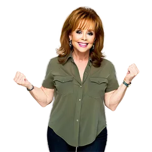 Reba Mcentire Legendary Singer PNG Twy PNG