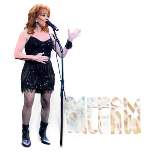 Reba Mcentire Live Performance PNG Qhe PNG
