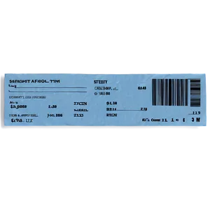 Receipt Design PNG 7 PNG