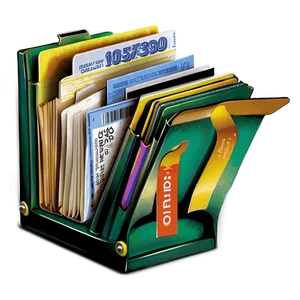Receipt Holder PNG Jlu50
