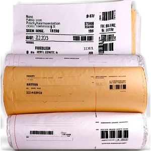 Receipt Paper PNG Umj15 PNG