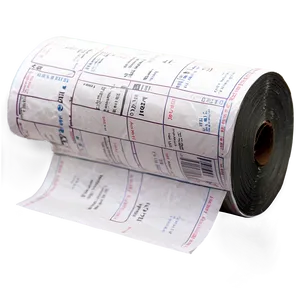 Receipt Roll Png Qto PNG image