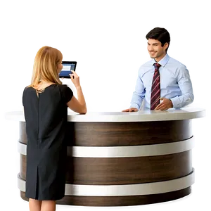 Receptionist And Booking System PNG 06272024 PNG