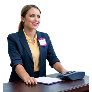 Receptionist Coordinating Event PNG 06272024 PNG