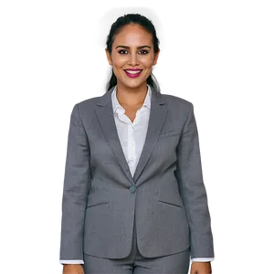 Receptionist In Business Attire PNG 06272024 PNG