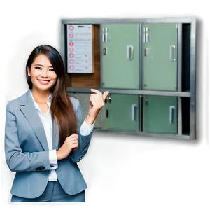Receptionist Scheduling Appointment PNG 06272024