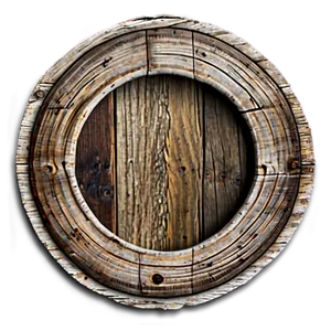 Reclaimed Wood Circle PNG Xab