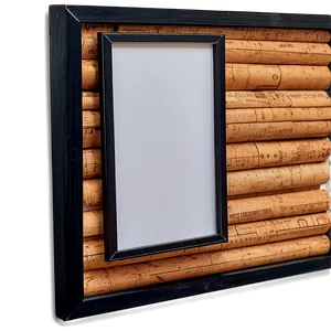 Reclaimed Wood Cork Board PNG 06202024