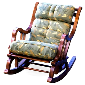 Reclining Rocking Chair Png Gwq45 PNG image