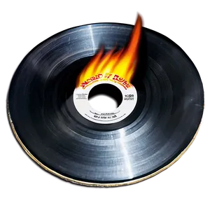 Record On Fire Png Gjn PNG image