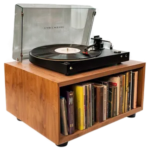 Record Player Cabinet Png 05242024 PNG image