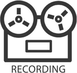 Recording Sign Icon PNG image