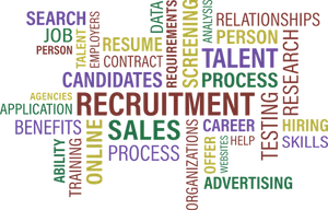 Recruitment Word Cloud PNG image