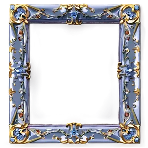Rectangle Decorative Frame PNG 70