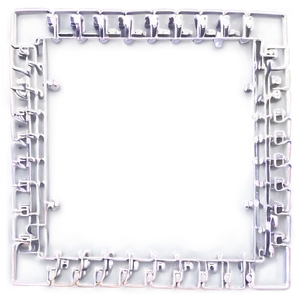 Rectangle Line Border Png 75 PNG image