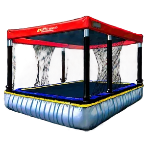 Rectangular Competitive Trampoline PNG 47 PNG