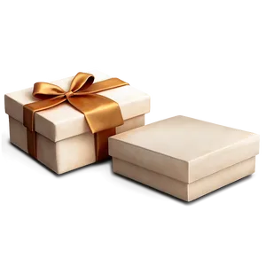 Rectangular Gift Box PNG Enu82