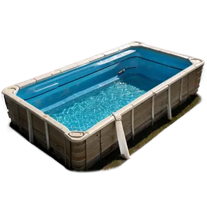 Rectangular Swimming Pool PNG Llh95 PNG