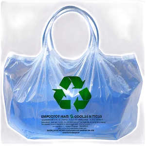 Recyclable Plastic Bag Png 05252024 PNG image