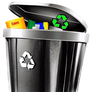 Recycle Bin Clipart Png 06132024 PNG image