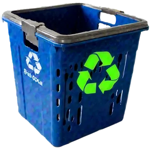 Recycle Bin With Compartments PNG 06132024 PNG
