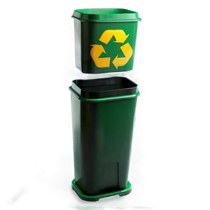 Recycle Bin With Compartments PNG Qap PNG