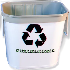 Recycle Bin With Divider PNG 06132024