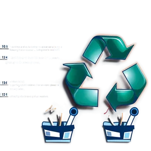 Recycle Process Infographic Png Fnx PNG image