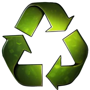 Recycle Symbol For Environmental Care Png 05252024 PNG image