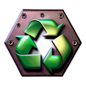 Recycle Symbol In Circle Png 05252024 PNG image