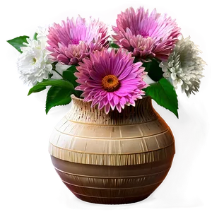 Recycled Material Flower Vase Png 28 PNG image