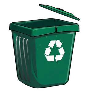 Recycling Bin Clipart Png 06212024 PNG image