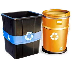 Recycling Bin Set PNG Lfi7 PNG